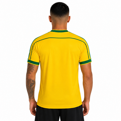 WearFlags Brazil 1998 World Cup Home Retro Football Shirt